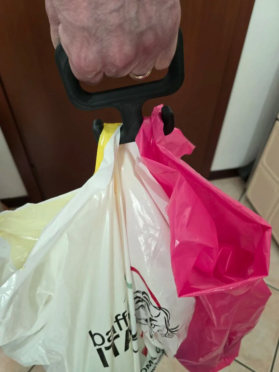 Alça Porta-Sacolas Ergonômica