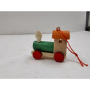 Trem de Madeira Decorativo de Natal