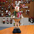 Kit 3 Bonecos de Natal (Papai Noel + Boneco de Neve + Rena) — 48cm