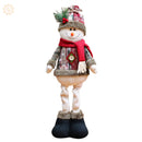 Kit 3 Bonecos de Natal (Papai Noel + Boneco de Neve + Rena) — 48cm