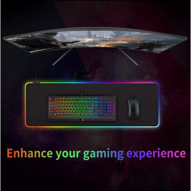 Mouse Pad Gamer RGB 80x30