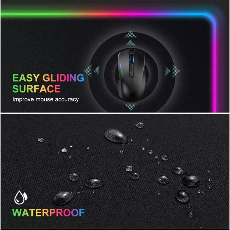 Mouse Pad Gamer RGB 80x30