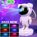 Projetor Astronauta de Luz Noturna Galáxia Estrelada com Controle