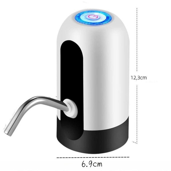 Bomba Elétrica para Galão 20L (Filtro + USB)