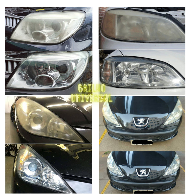 Revitalizador de Farol - Não Precisa Polir Nem Lixar