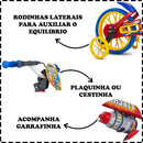 Bicicleta Infantil Nathor Aro 12 com Rodinhas e Para-Lama