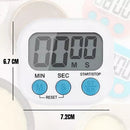 Kit 2 Timers Digitais de Cozinha com Alarme (Branco)