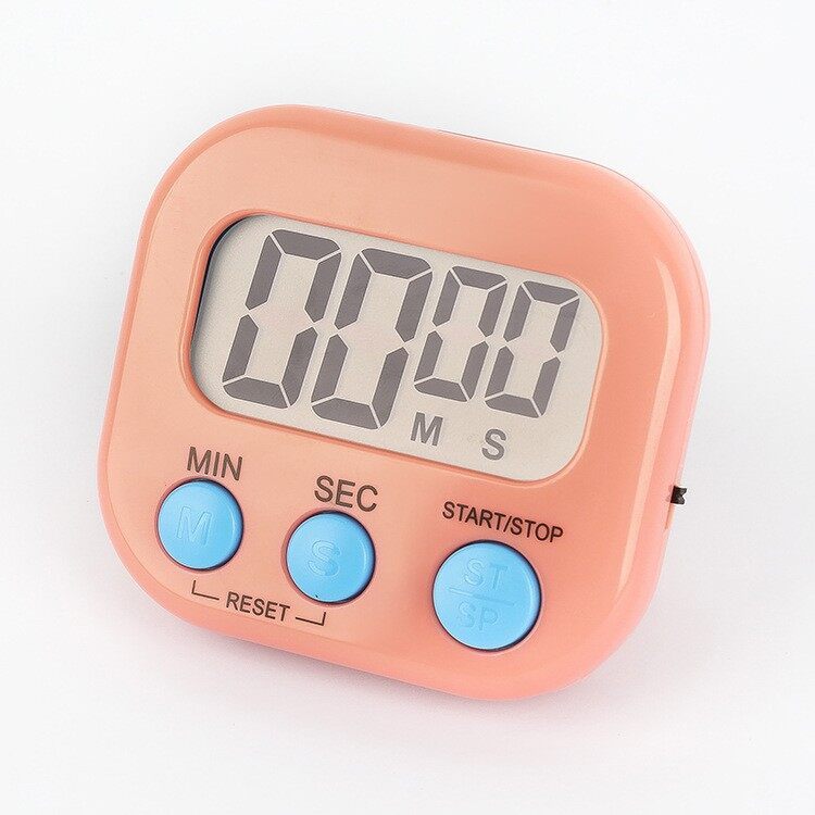 Kit 2 Timers Digitais de Cozinha com Alarme (Branco)