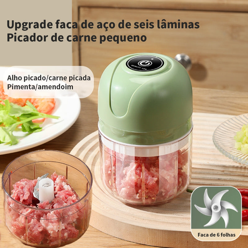 Mini Processador Elétrico Sem Fio 250ml