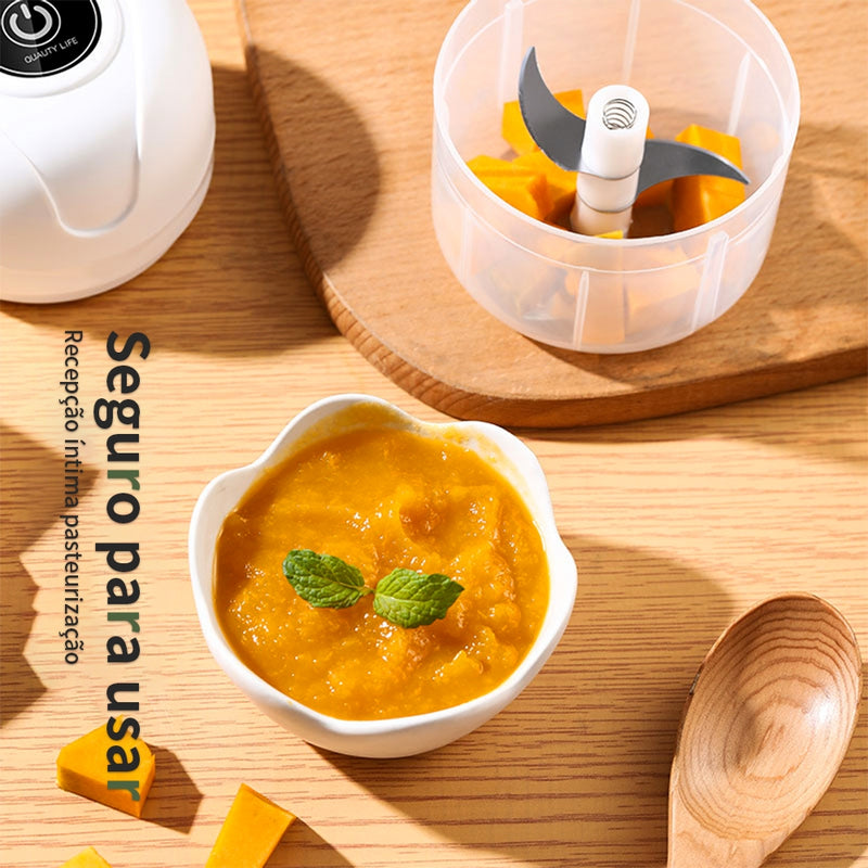 Mini Processador Elétrico Sem Fio 250ml