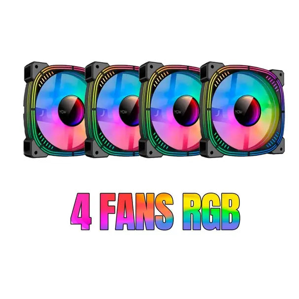 Gabinete Gamer Hayom GB1790 – 4 Fans RGB