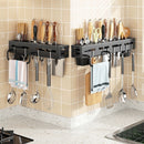 Suporte para Armazenamento de Facas com Ganchos (Aço Inox)