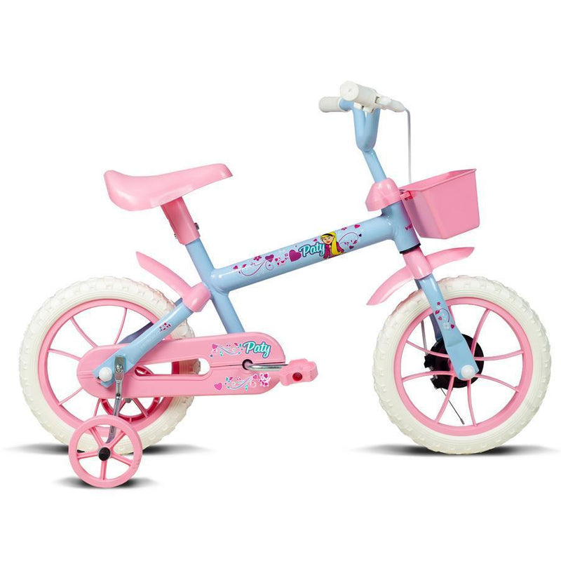 Bicicleta Infantil Nathor Aro 12 com Rodinhas e Para-Lama