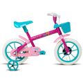 Bicicleta Infantil Nathor Aro 12 com Rodinhas e Para-Lama