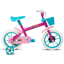 Bicicleta Infantil Nathor Aro 12 com Rodinhas e Para-Lama