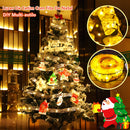 10M Laços de Fita de Natal com 100 Luzes LED Fada