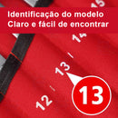 Jogo de Chaves Combinadas Boca Estrela Profissional - 14 Peças