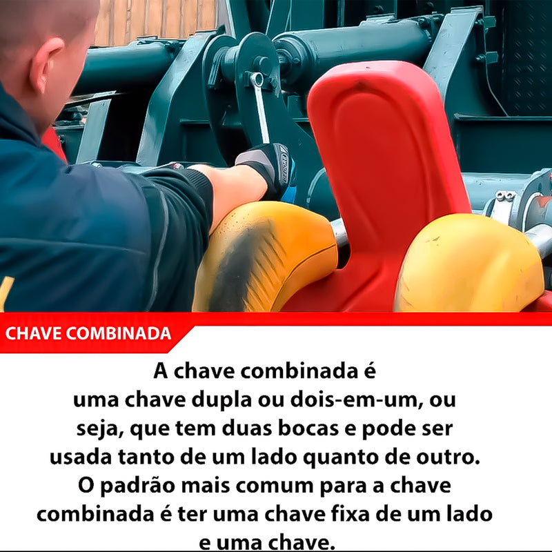 Kit Jogo de Ferramentas 246 Peças Semiprofissional com Maleta e Soquetes