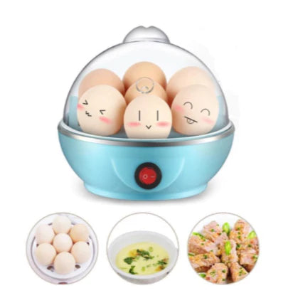 Cozedor Elétrico Multifuncional de Ovos, Milho e Vapor