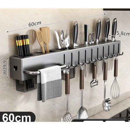 Suporte Para Armazenamento de Facas / Ganchos / Talheres / Utensílios de Cozinha em Ferro