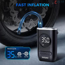 Mini Compressor de Ar Portátil Recarregável Digital USB – 50W