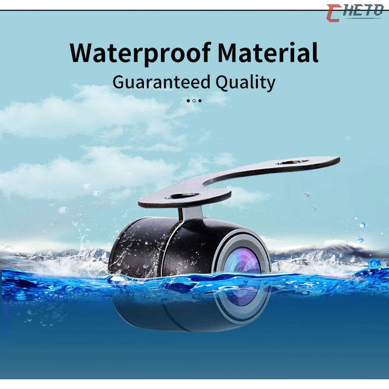 Câmera de Ré Automotiva com Visão Noturna e à Prova D'Água