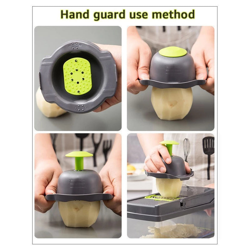 Fatiador Profissional Multifuncional 16-em-1 (Aço Inoxidável)