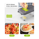 Fatiador Profissional Multifuncional 16-em-1 (Aço Inoxidável)