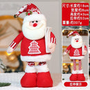 Kit 3 Bonecos de Natal (Papai Noel + Boneco de Neve + Rena) — 48cm