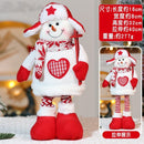 Kit 3 Bonecos de Natal (Papai Noel + Boneco de Neve + Rena) — 48cm