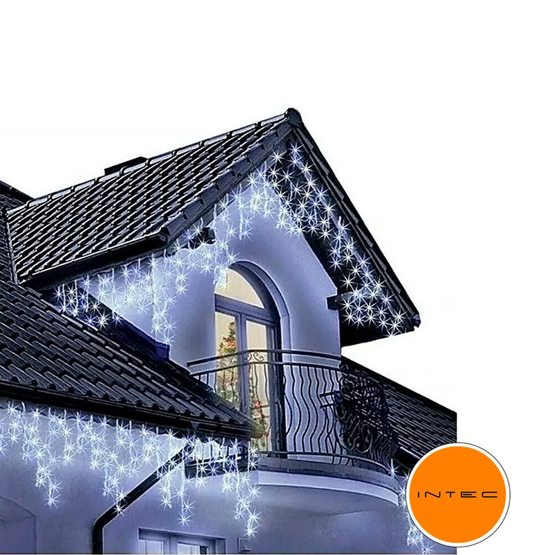 Cascata 400 LEDs 10m (Fixo ou 8 Funções • 110V/220V)