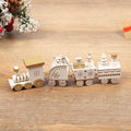 Trem de Madeira Decorativo de Natal