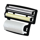 Porta Papel Toalha Triplo 3 em 1 (PRETO)