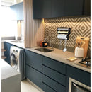 Porta Papel Toalha Triplo 3 em 1 (PRETO)