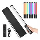 Bastão de LED Fotografia RGB Light Stick Portátil com Controle e Tripé de 2 Metros