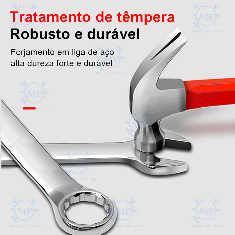 Jogo de Chaves Combinadas Boca Estrela Profissional - 14 Peças