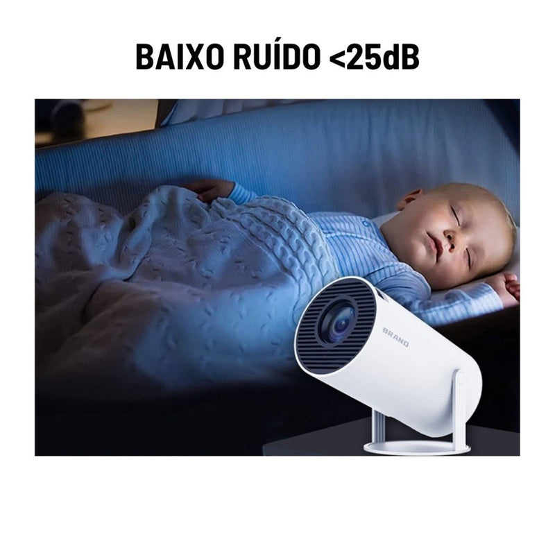 Projetor HY300 PRO 4K 150" (Android 11 + Wi-Fi 5G)