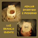 Capivara Abajur Luminária Noturna Infantil LED.