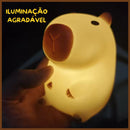 Capivara Abajur Luminária Noturna Infantil LED.