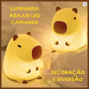 Capivara Abajur Luminária Noturna Infantil LED.