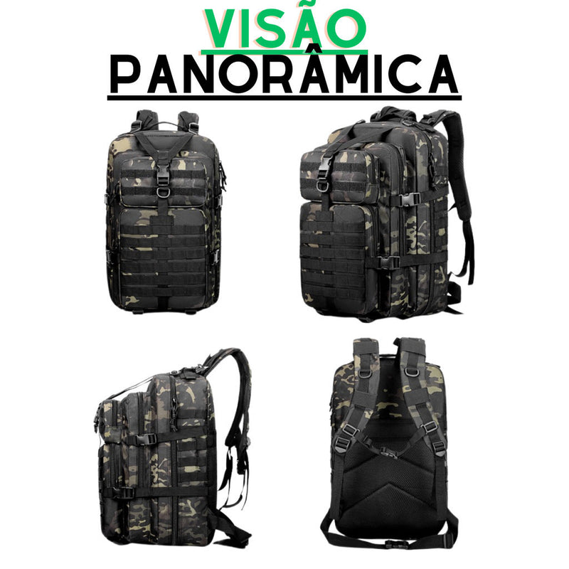 Mochila Militar Tática Impermeável 50L