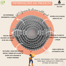 Kit 6 Cestos de Silicone Antiaderente para AirFryer