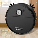 Robô Varredora/Aspirador de Pó Automático 3 em 1 - Inteligente e Silencioso