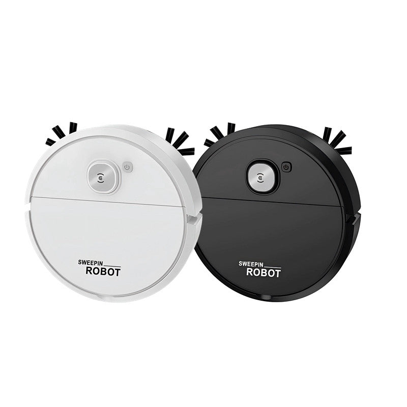 Robô Varredora/Aspirador de Pó Automático 3 em 1 - Inteligente e Silencioso