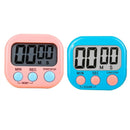 Kit 2 Timers Digitais de Cozinha com Alarme (Branco)