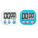 Kit 2 Timers Digitais de Cozinha com Alarme (Branco)