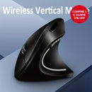 Mouse Vertical Ergonômico Sem Fio