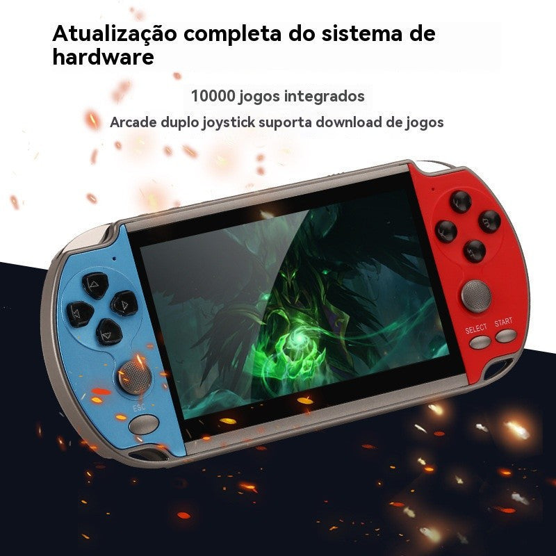 Vídeo Game Portátil 10 Polegadas com 10.000 Jogos Clássicos Retrô