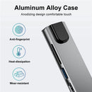 Hub Tipo-C 8 em 1 – Transforme Seu Notebook em Uma Estação de Trabalho Completa!