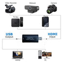 Placa de Captura USB HDMI 1080p 60Hz / Suporte 4K